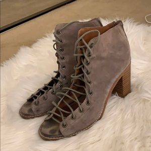 Jeffrey Campbell Peep Toe Booties